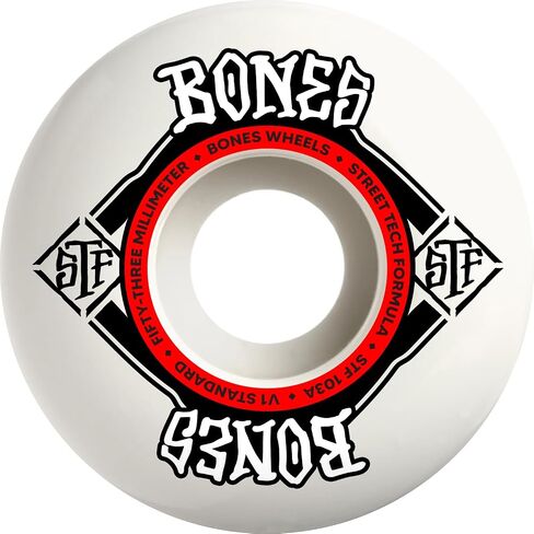 Bones Wheels Street Tech Formula (STF) Skateboard Wheels (99A or 103A) in Kuwait