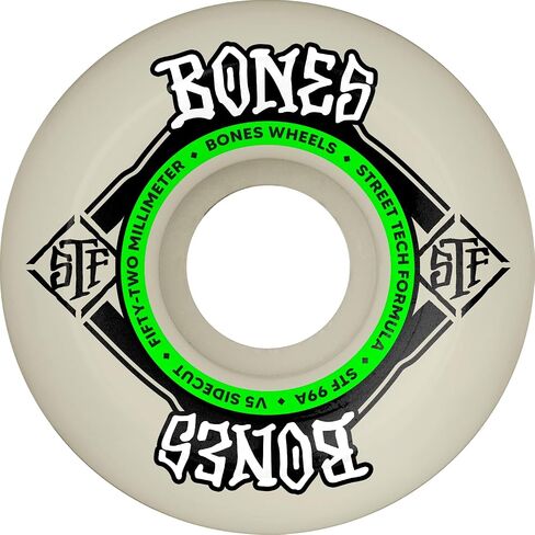 Bones Wheels Street Tech Formula (STF) Skateboard Wheels (99A or 103A) in Kuwait