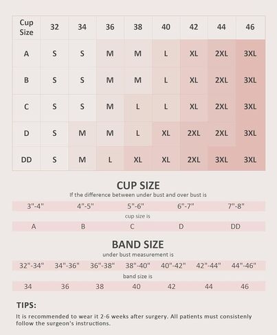 FeelinGirl Post Surgery Compression Bra for Women's Front Closure Bra with Adjustable Straps Wirefree Bra in Saudi Arabia