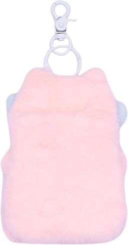 حامل بطاقات الصور الفخمة على شكل سلسلة مفاتيح للنساء والفتيات، غطاء حماية للزينة المعلقة لبطاقات هوية الحافلة، الوحوش الصغيرة in Kuwait