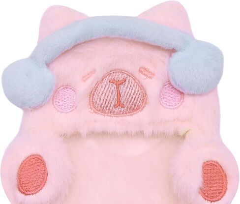 حامل بطاقات الصور الفخمة على شكل سلسلة مفاتيح للنساء والفتيات، غطاء حماية للزينة المعلقة لبطاقات هوية الحافلة، الوحوش الصغيرة in Kuwait