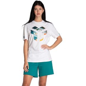 ARENA Unisex Planet Water Cotton T-Shirt Short Sleeve Crew Neck Regular Fit Athletic Workout Top Cozy Active Tee