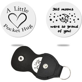 Sisadodo Pocket Hug Token Long Distance Relationship Gifts for Women Men Thinking of You Token Gifts for Son Daughter Friends