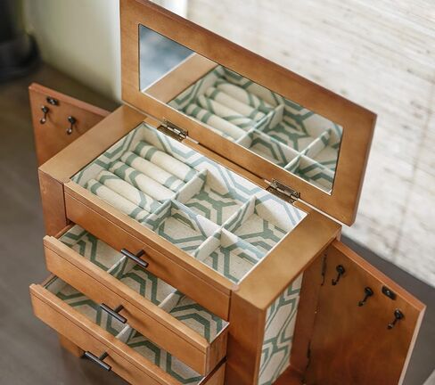 Alveare Home Jewelry Chest, Pine in Kuwait