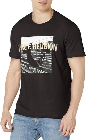 Men's Bench Print Long Sleeve Tee in Saudi Arabia