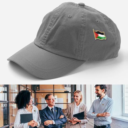 Palestine Flag Pin Badge, AhfuLife Palestine Pin Button Badge Palestinian Lapel Badge Alloy for Patriotic Activities, Parade Decoration in Kuwait