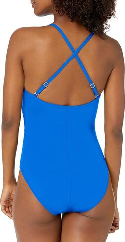 La Blanca Women's Standard Island Goddess Underwire Double Strappy Back One Piece Swimsuit in Saudi Arabia
