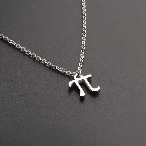 Pi Symbol Pendant Necklace 3.14 Math Sign Jewelry Pi Day Gift For Science Math Lover Teacher in Saudi Arabia