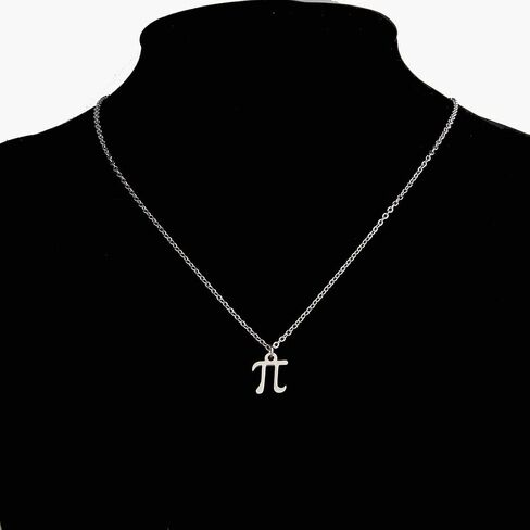 Pi Symbol Pendant Necklace 3.14 Math Sign Jewelry Pi Day Gift For Science Math Lover Teacher in Saudi Arabia