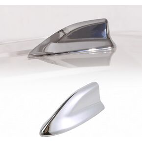 Car Shark Fin Antenna Cover Compatible with Toyota Tundra 2022-2023, Radio Signal Base Sticker, ABS Shark Fin Antenna Cover Trim, Car Radio Signal Base Trim (Carbon Fiber Pattern)