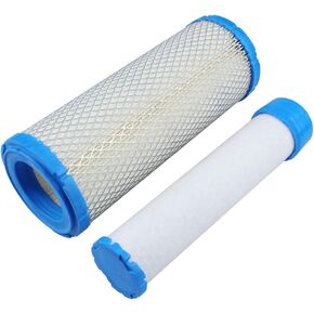 11013-7044 Outer Air Filter & 11013-7045 Inner Filter for John Deere M131802 M131803 for Kawasaki 11013-7019 11013-7020 for Kubota 25-083-01-S 25-083-04-S TA040-93230 TA040-93220 Lawn Mover