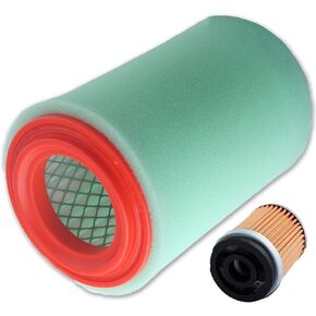 Dual Stage Air Filter Compatible with Yamaha Big Bear 250 400 YFM400 Bear Tracker 250 Bruin 250 ATV