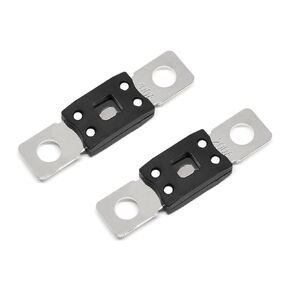 MEGA Fuse Holder 2 Pcs AMG Fuse Holder for ANM Bolt-On Fuse Automotive Fuse Holder with Cover for Cars Trucks Construction Vehicles Buses Caravans