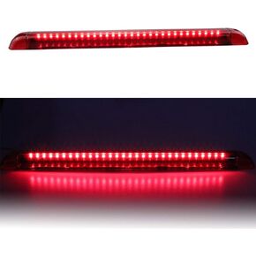 3rd Third Brake Light for 92-99 Chevy C/K Suburban Blazer Tahoe/GMC Yukon Jimmy/Hummer H2/ Bravada LED High Mount Lamp Stop Light (Smoked)