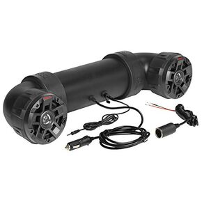 BOSS Audio Systems UTV4B ATV UTV Weatherproof Sound System - 4 Inch Speakers, 1 Inch Tweeters, Built-in Amplifier, Built-in Bluetooth, Easy Installation for 12 Volt Vehicles