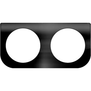 GG Grand General 89219 Black L-Shaped Mounting Bracket with 2-Round Hole for 4" Lights