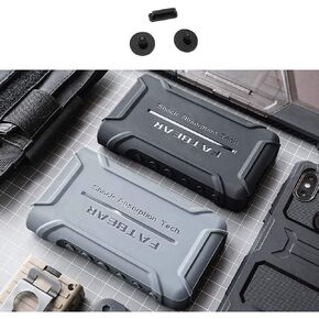 for Sony NW WM1A WM1Z Case, Rugged Shockproof Armor Protective Shell Skin Case Cover for Sony Walkman NW-WM1A WM1Z with Dust Plug（Black）