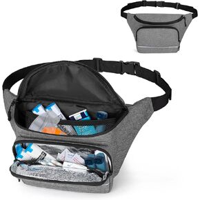 BAFASO Epipen Carrying Case (Sling Bag Version), Epipen Case for Auvi-Q, Inhaler and Other Supplies, Black in Kuwait