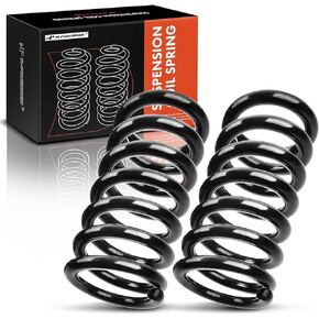 A-Premium 2Pcs Front Suspension Coil Spring Set Compatible with Ford F-150 1997-2003, F-250 1997-1999, 5.4L RWD, Driver and Passenger Side