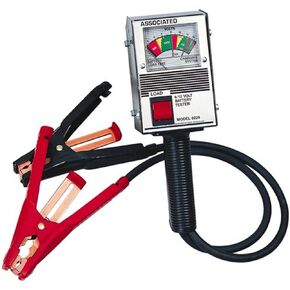 Associated Equipment 6029 6/12V 125 Amp Hand Held Analog Battery Tester, Black