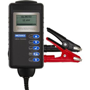 Midtronics-6V & 12V Heavy-Duty Battery & Electrical System Analyzer - MDX 700 HD - Pack Testing for 12V to 24V Fleet Applications - Up to 2000 CCA