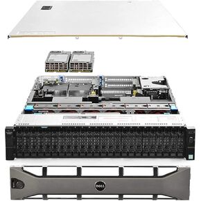 Dell PowerEdge R730xd Server 24B SFF 2U، 2X Intel Xeon E5-2690 v4 2.6 جيجا هرتز (إجمالي 28 نواة)، ذاكرة الوصول العشوائي DDR4 سعة 128 جيجابايت، 4X 1.2 تيرابايت 10K SAS 2.5 بوصة 12 جيجابايت/ثانية HDD، H730P 2 جيجابايت RAID، NIC 10 جيجابايت + I350 1 جيجابايت