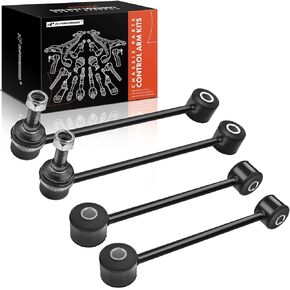 A-Premium Set of 4, Front & Rear Sway Bar Links Kit Stabilizer Bar Links Compatible with Jeep Grand Cherokee 2005-2010, Commander 2006-2010, Replace # K80468 K80861