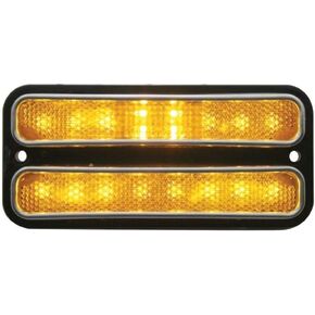 United Pacific 1968-1972 Chevy Truck LED Parking Light, Amber Lens, EA