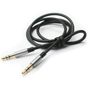 Replacement Cable Compatible with Sony MDR-XB950BT, MDR-10R, MDR-10RC, MDR-10RBT, MDR-NC50, MDR-NC200D Headphones Black 4.5ft/150cm