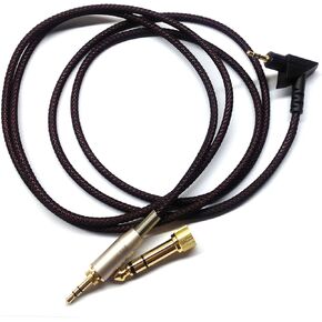 NewFantasia Replacement Audio Cable Compatible with Sennheiser PXC450, PXC350, PC350, HD380 PRO Headphones Braided Wire Audio Upgrade HiFi Stereo Cord 1.2meters/4feet in Kuwait