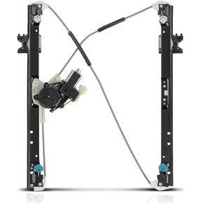 A-Premium Power Window Regulator with Motor Compatible with Land Rover Discovery L462 2017-2020 with Auto-up Front Passenger Side