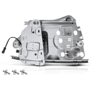 A-Premium Power Window Regulator with Panel with Motor Compatible with Sebring 1996-2006 Rear Driver Side