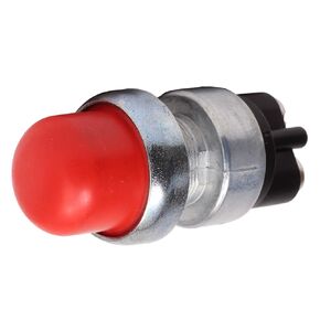 Fastronix Heavy Duty Push Button Momentary Start Switch Red Neoprene Cap
