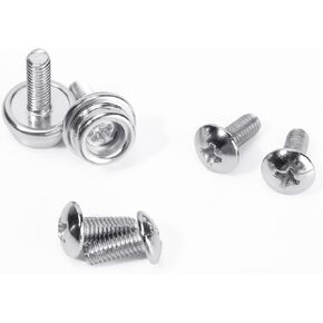 6pcs Football Helmet Repair Kits, Stainless Steel Helmet Mask Screw Kit Sport Football Helmet Hardware Kit Football Helmet Accessories for Football Softball Hockey Sports