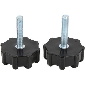Akozon Handlebar Knob Screw, M8 40mm Thread Motorcycle Handlebar Knobs Nut Carbon Steel Handlebar Knob Bolts For DAX 50 70 CT70 ST50 ST70