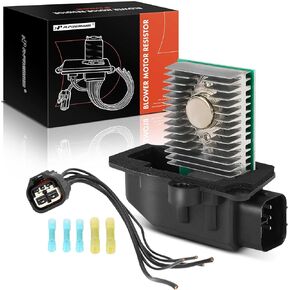 A-Premium HVAC Blower Motor Resistor with Wiring Harness - Compatible with Ford Crown Victoria 98-11, Lincoln Town Car 98-08, Grand Marquis 98-11, Marauder 03-04 - Auto Temp Control, Replaces RU572