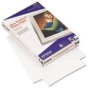 EPSON 60-Sheet 4X6 Glossy Ultra Premium Photo Paper