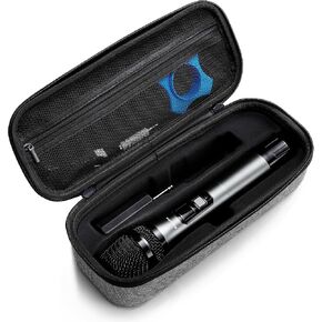 حقيبة تخزين محمولة للميكروفون اللاسلكي من Bietrun، فقط لـ Bietrun WXM04، WXM19A، WXM09A، حقيبة ميكروفون واحدة مع غلاف خارجي صلب من مادة EVA، للتخزين والسفر (الحقيبة فقط) in Kuwait