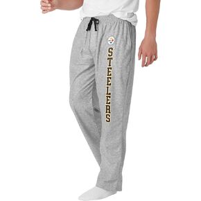FOCO Pittsburgh Steelers NFL Mens Athletic Gray Lounge Pants - M