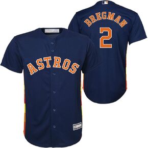 OuterStuff Alex Bregman Houston Astros MLB Kids Youth 8-20 Navy Alternate Player Jersey in Saudi Arabia