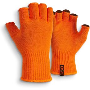 First Lite Talus Fingerless Merino Wool Glove - Lightweight Camo Hunting Gloves