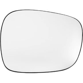 ACROPIX Car Rearview Passenger Side Heated Mirror Glass Replacement W/Backing Plate Fit for BMW X3 - Pack of 1 White Glass
