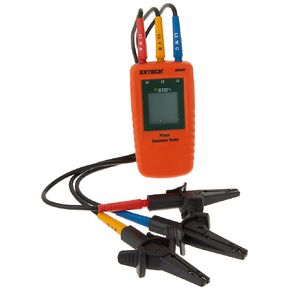 extech 480403 دوران المحرك واختبار 3 مراحل، متعدد الألوان