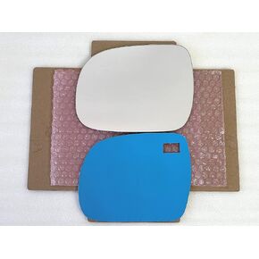 New Replacement Mirror Glass with Full Size Adhesive for Toyota 2005-2011 Tacoma 2004-2010 Sienna Driver Side View Left LH