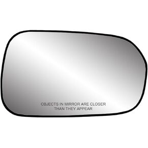 Fit System 80087 Passenger Side Non-Heated Mirror Glass w/Backing Plate, Honda Accord Sedan, Accord Sedan, 4 5/8" x 7 1/4" x 7 1/4" (US and Japan Built)