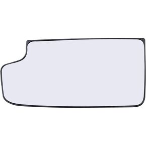 Driver Side Towing Mirror Glass Lower,Heated Mirror Glass with Rear Holder For Chevy Silverado 1500 2014-2017,Silverado 2500 3500 2015-2017,Left Lower Convex Heated Mirror Glass 23444114