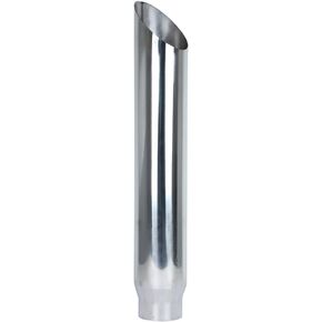 Pypes Exhaust (EVT506-36AC) 5" In x 6" Out x 36" Long Polished Stainless Steel Exhaust Stack Tip