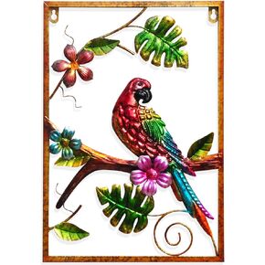 Lizard Metal Wall Art Gecko Art Wall Decor with Frame Metal Wall Sculpture Home Wall decor Living Room Bedroom Study Room Porch