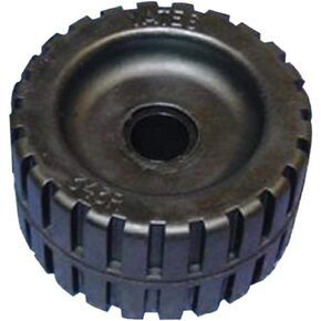 C.H. Yates Rubber 343R-6P 4-3/8" Marine Rib Roller with 3/4" Shaft
