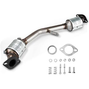Catalytic Converter Stainless Steel OE 54573 Replacement for 2000-2005 Outback/Legacy, 1999-2006 Forester, 2002-2005 Impreza H4 2.5L (EPA Compliant)